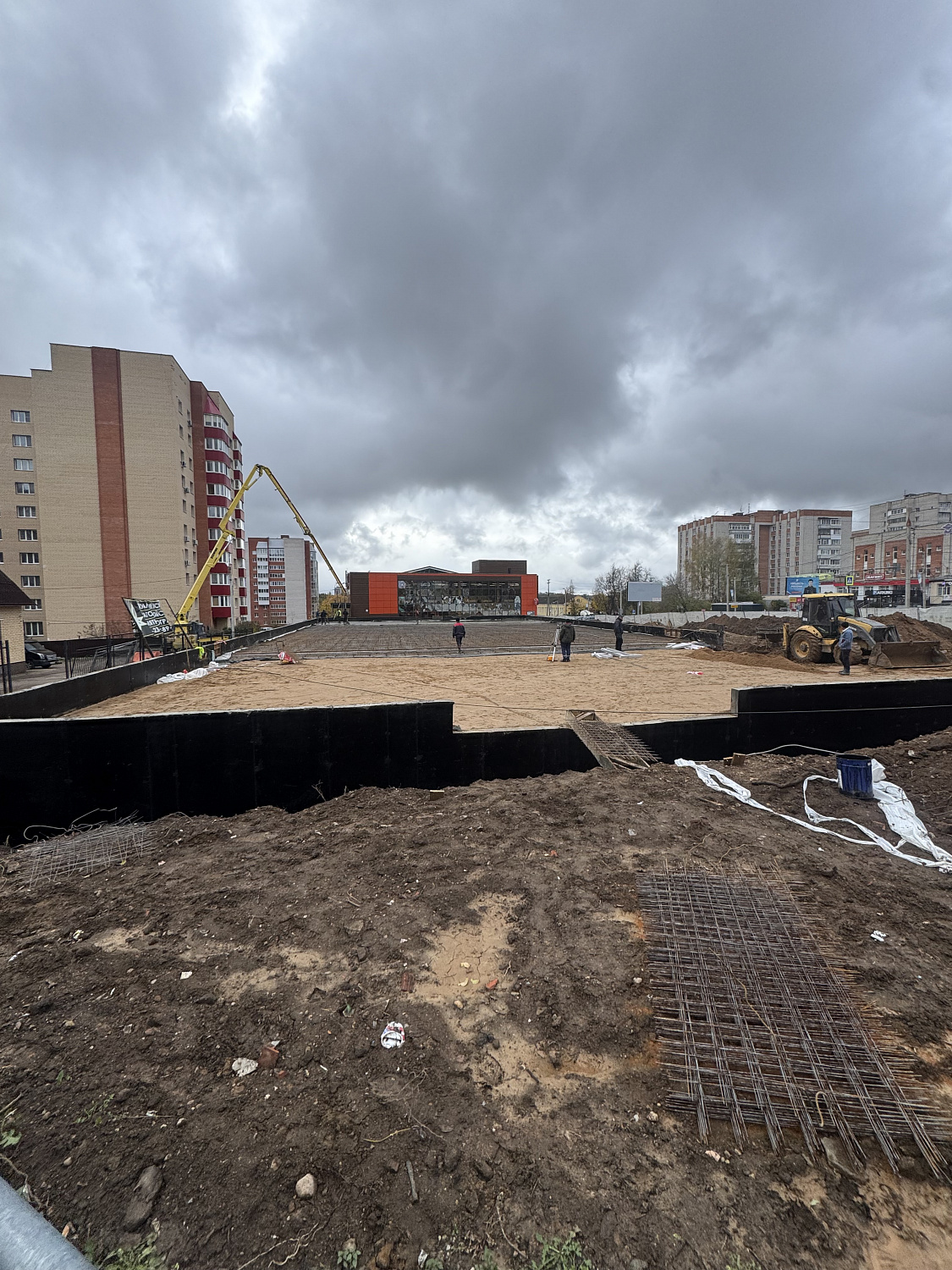 Строительство Центра настольного тенниса в г. Смоленске, просп.Гагарина.