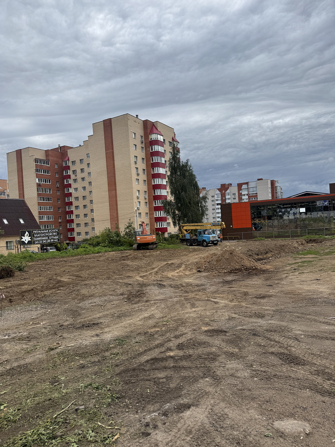 Строительство Центра настольного тенниса в г. Смоленске, просп.Гагарина.