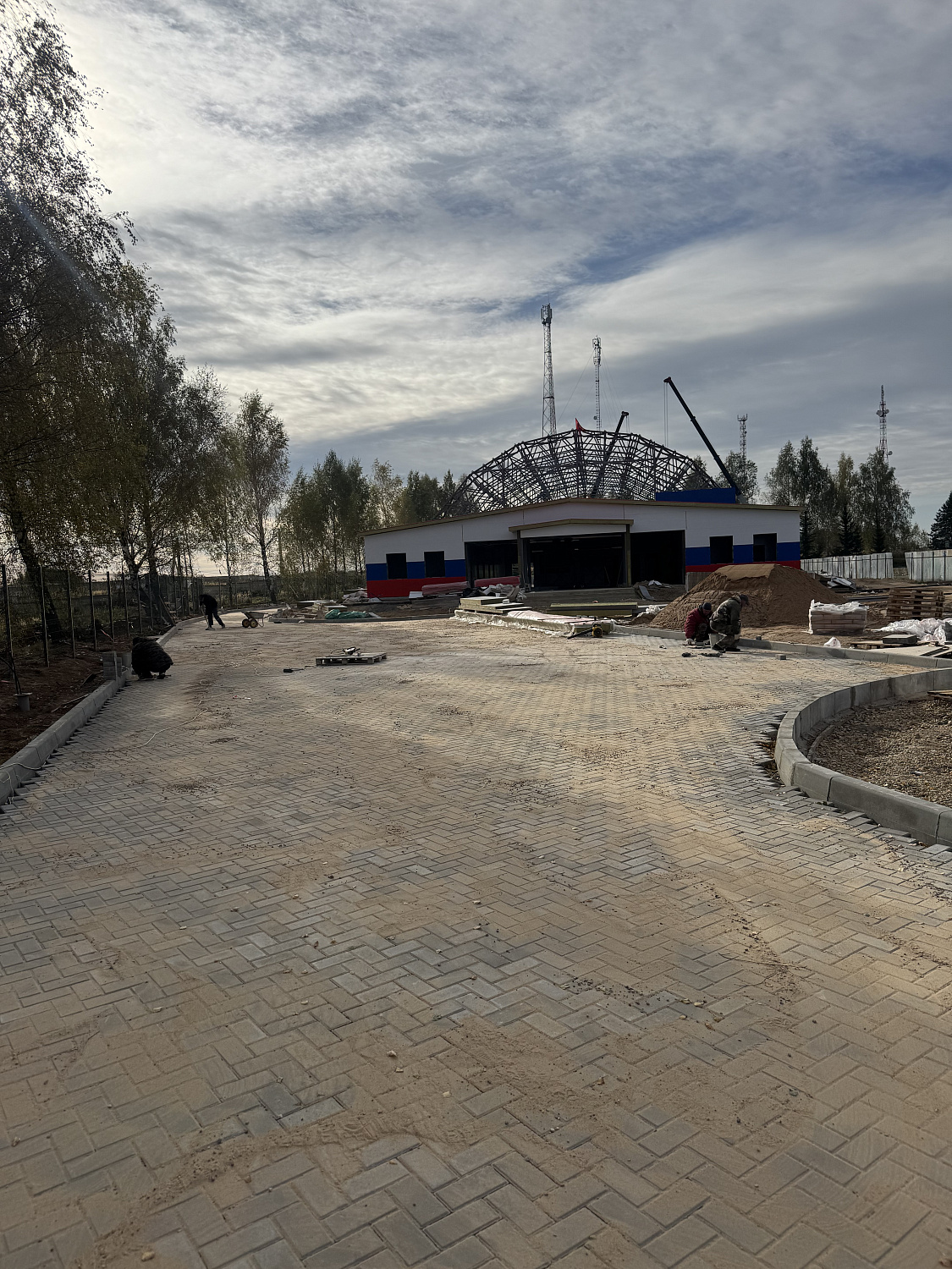 Создание «умной» спортивной площадки в пгт. Красный