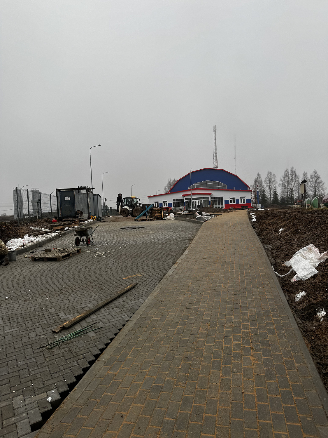 Создание «умной» спортивной площадки в пгт. Красный