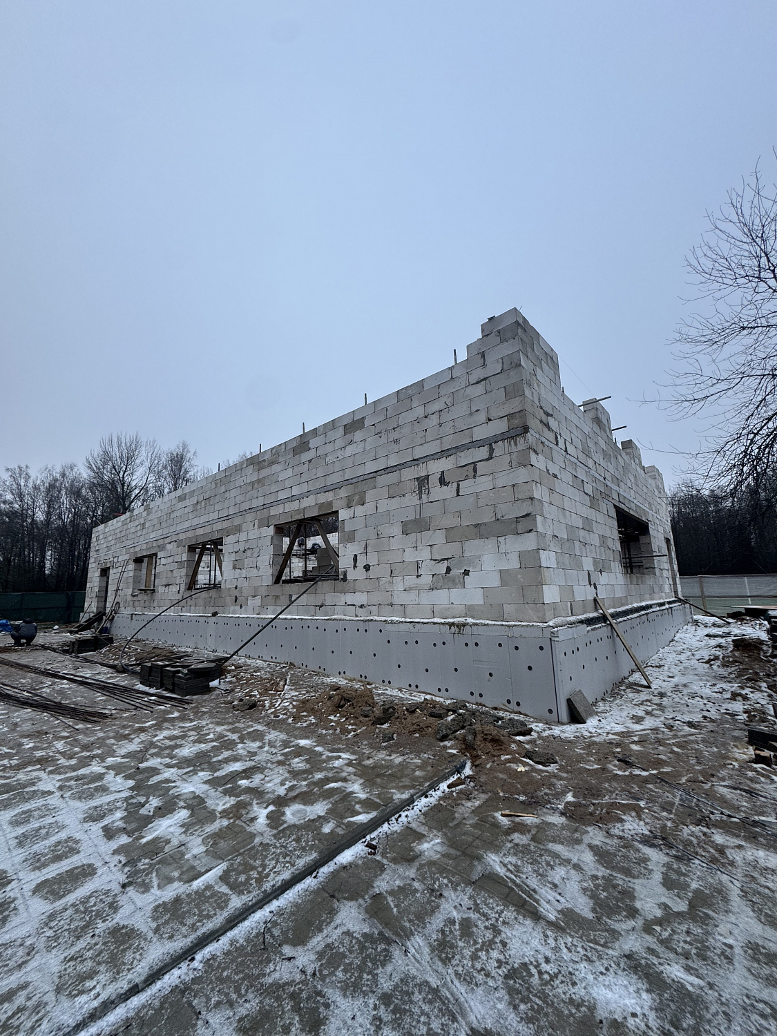 Строительство дома культуры в центре отдыха «Ласточка» в Смоленской обл.