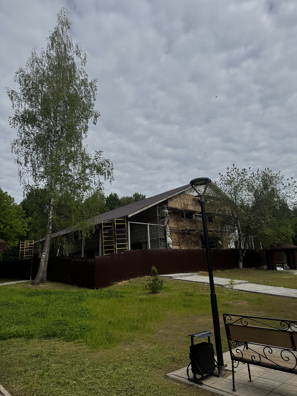 Строительство дома культуры в центре отдыха «Ласточка» в Смоленской обл.