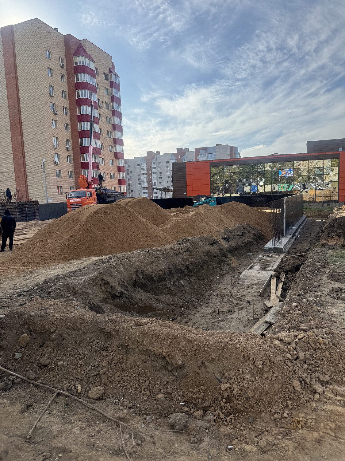 Строительство Центра настольного тенниса в г. Смоленске, просп.Гагарина.